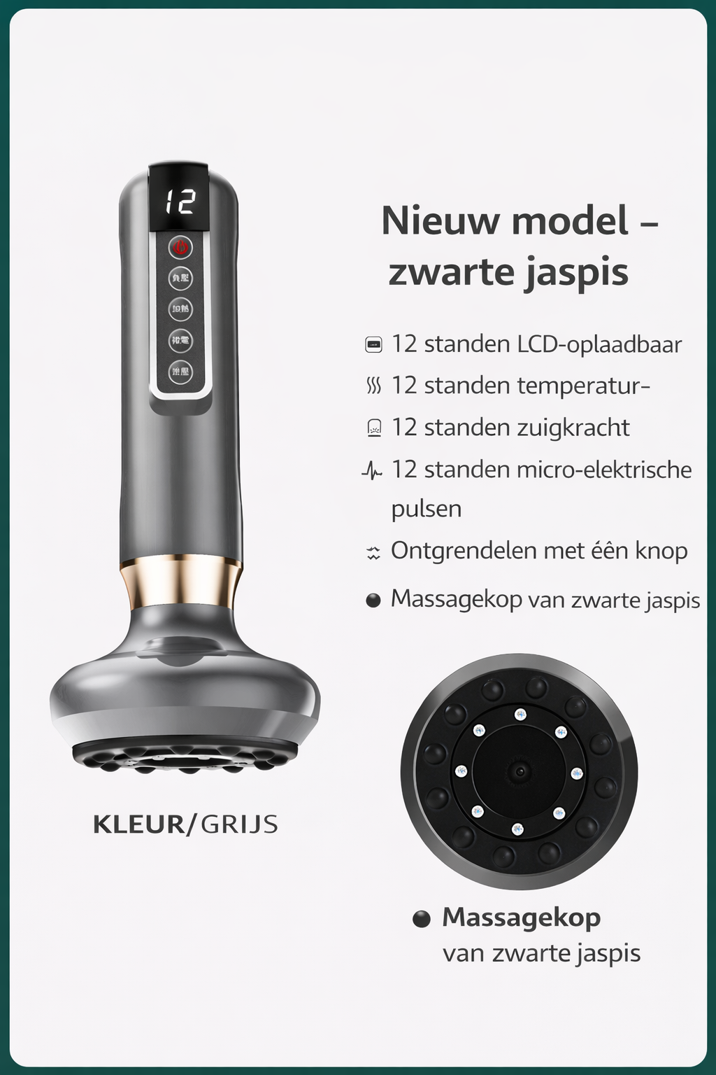 Saevora DeepWave Massager - Voor diepe ontspanning thuis