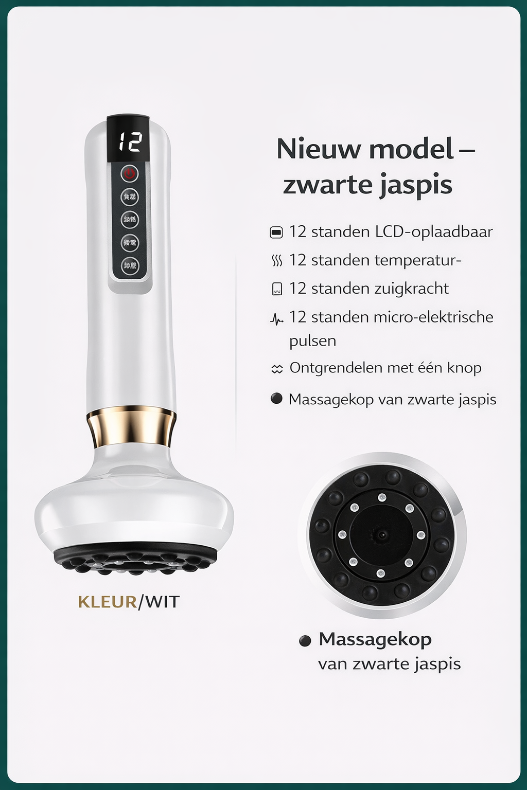 Saevora DeepWave Massager - Voor diepe ontspanning thuis